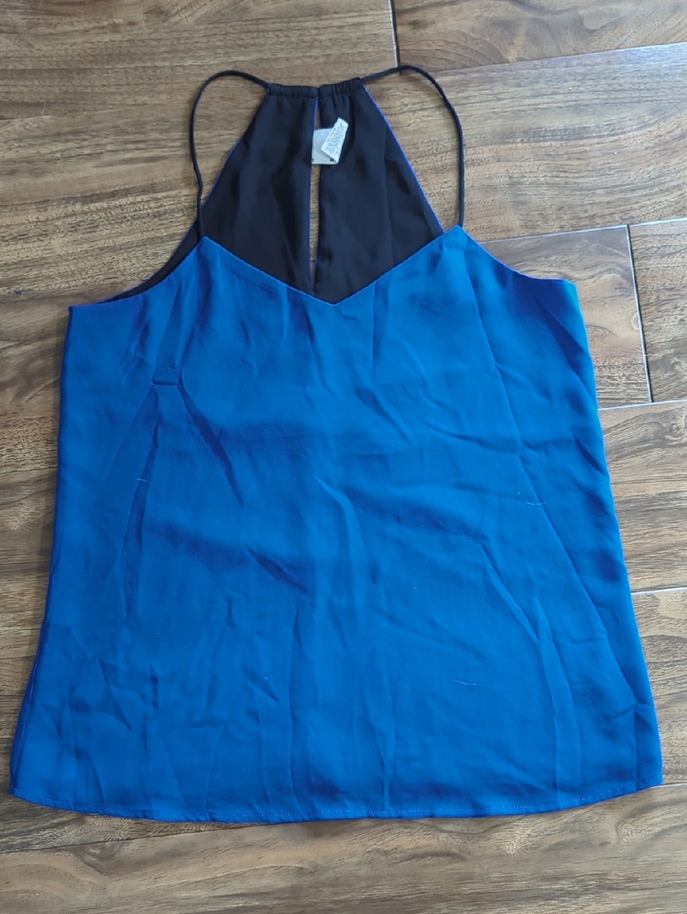 Express Blue Halter Cami